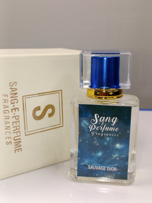 Sang-e-Perfume Sauvage Dior-Inspired 50ml – Unleash the Power of Nature in a Bottle